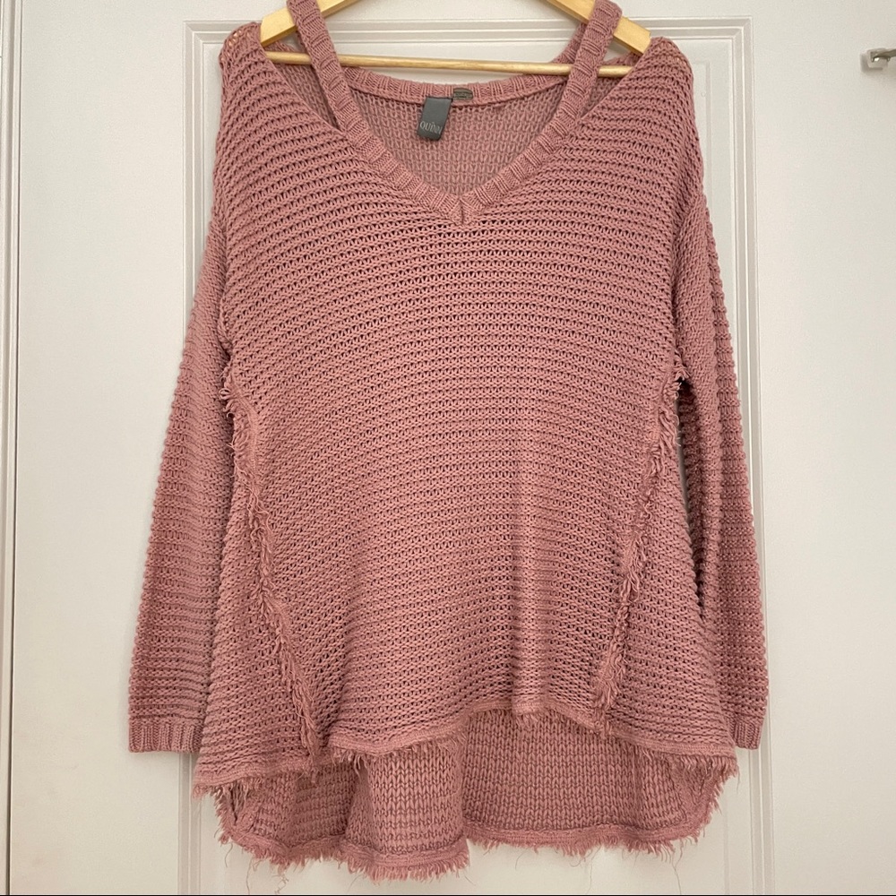 Oversized Purple Sweater